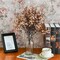 Light Brown Artificial Baby’s Breath European Flowers 6 Bundles Silk Gypsophila with Bendable Stems for Fall Valentine's Day and Easter Centerpiece Wedding Decor and Table Arrangements